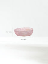 Rose Quartz Crystal Bowl F Dimension | Cg755