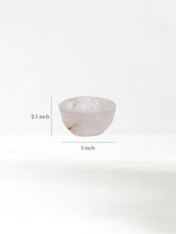 Clear Quartz Crystal Bowl A Dimension | Cg715