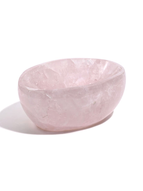 Rose Quartz Crystal Bowl G | Cg756