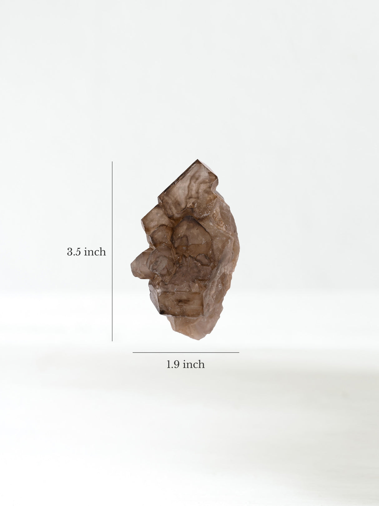 Elestial Smoky Quartz C Dimension | Cg837