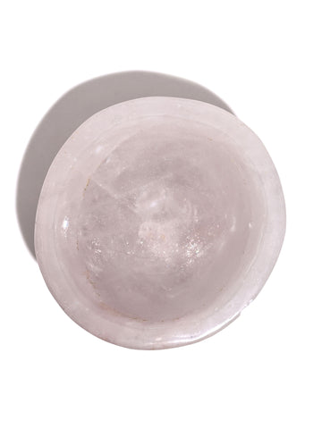 2NDS/DISCOUNTED: Clear Quartz Crystal Bowl