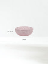 Rose Quartz Crystal Bowl A Dimension | Cg827