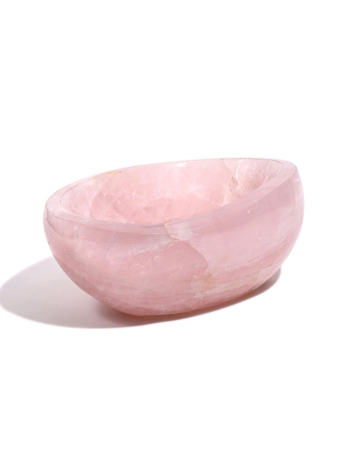 Rose Quartz Crystal Bowl B | Cg724