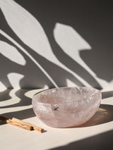 Rose Quartz Crystal Bowl