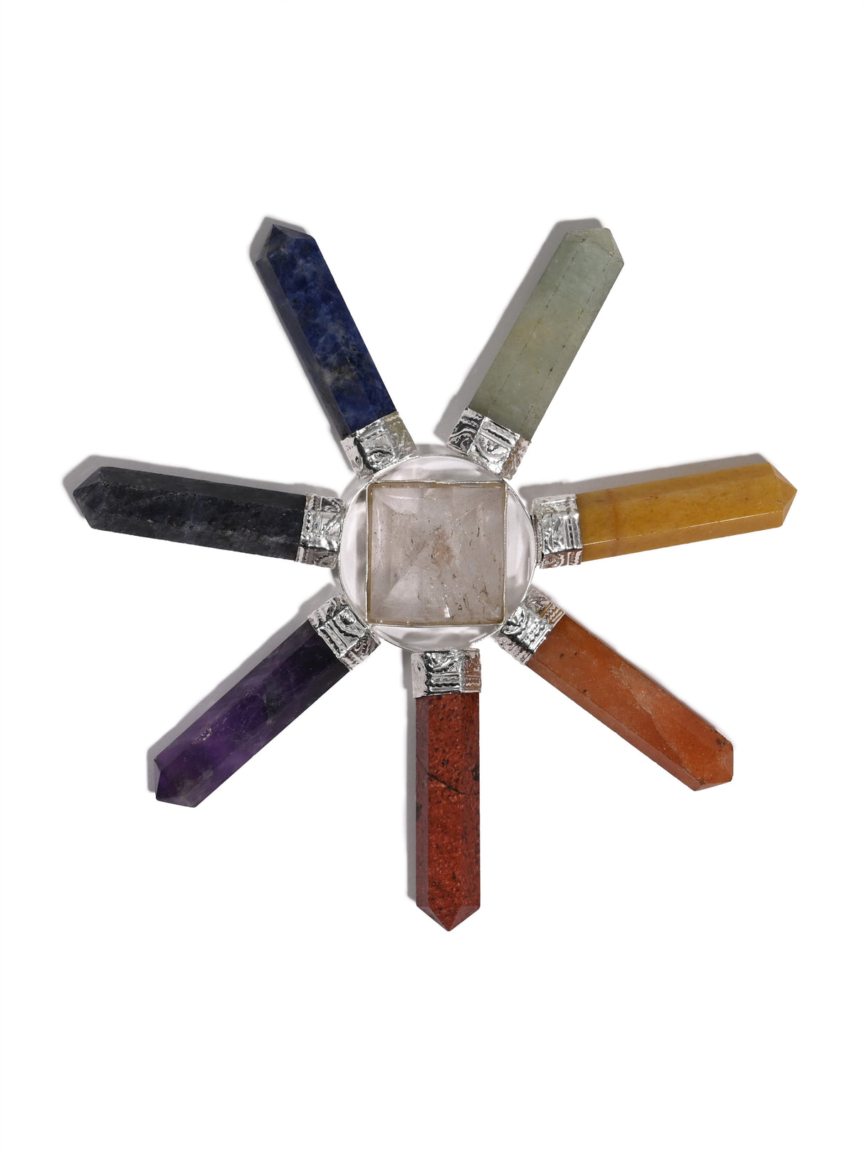 Chakra Gemstone & Crystal Point Energy Generator