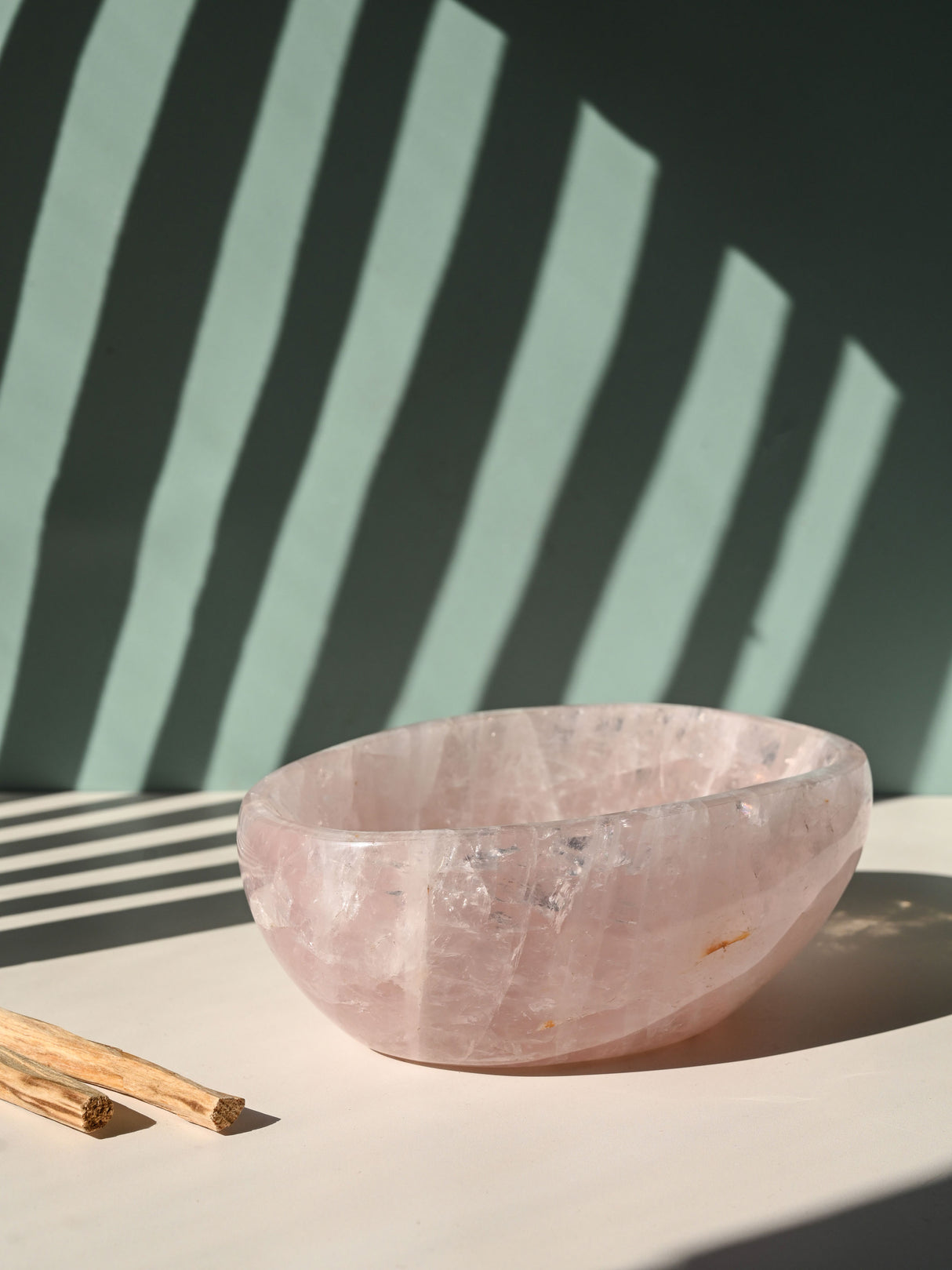 Rose Quartz Crystal Bowl