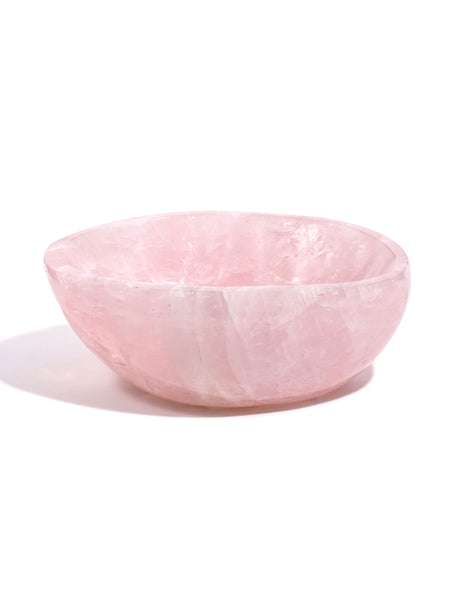 Rose Quartz Crystal Bowl C 1 | Cg725