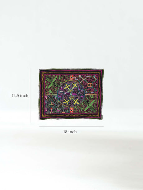 Shipibo Embroidery Cloth - Medium Dimension | tx0546