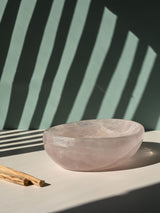 Rose Quartz Crystal Bowl