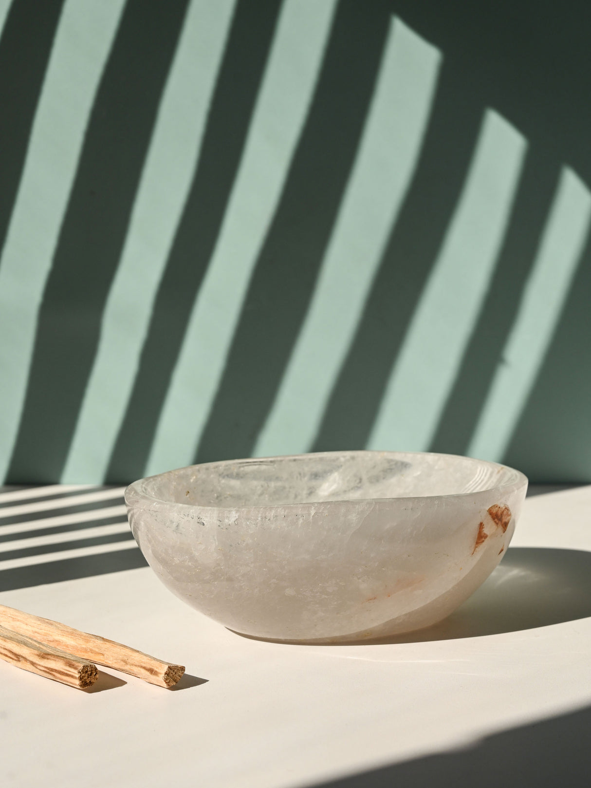 Clear Quartz Crystal Bowl