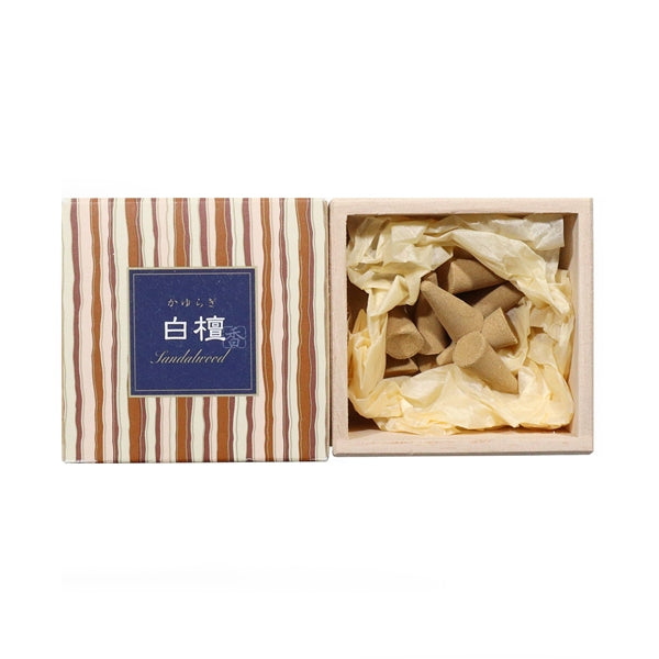 NIPPON KODO - Kayuragi - Sandalwood Cone Incense