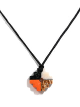 Peruvian Chakana Necklace - Four Color Stone