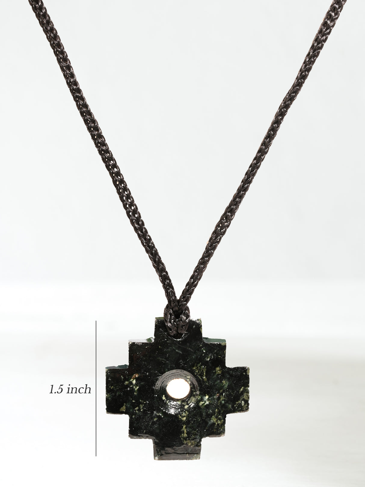 Peruvian Chakana Necklace - Machu Picchu Stone Dimension | j0216