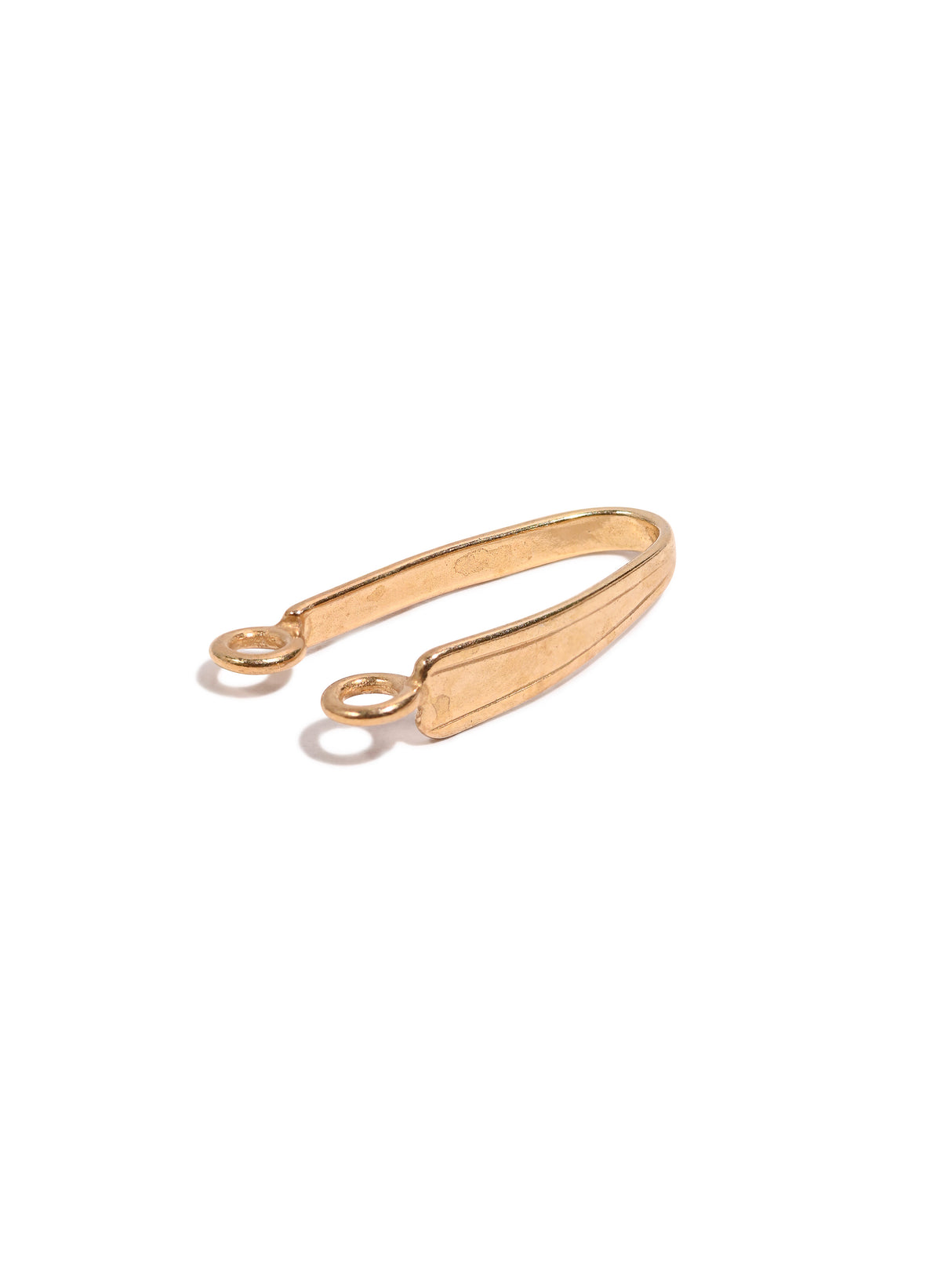 Pi Stone Donut Bail Gold 1 | j0265