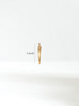 Pi Stone Donut Bail Gold Dimension | j0265