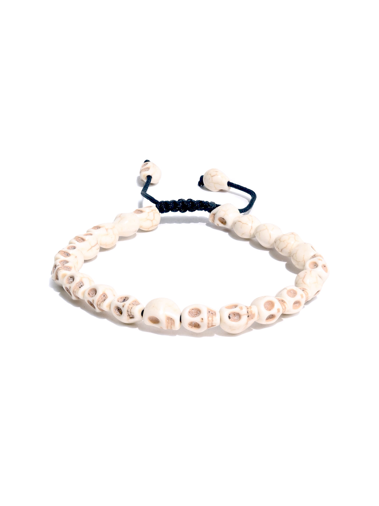 Tibetan Skull Bead Bracelet