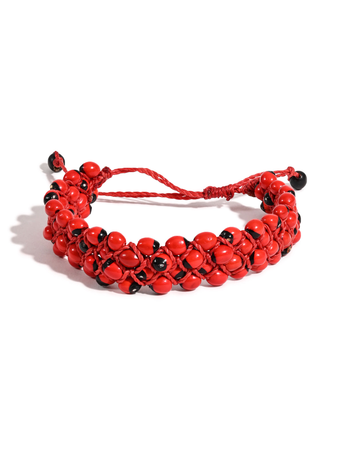 Shipibo Amazon Rainforest Seed Bracelet - Adjustable | j0348