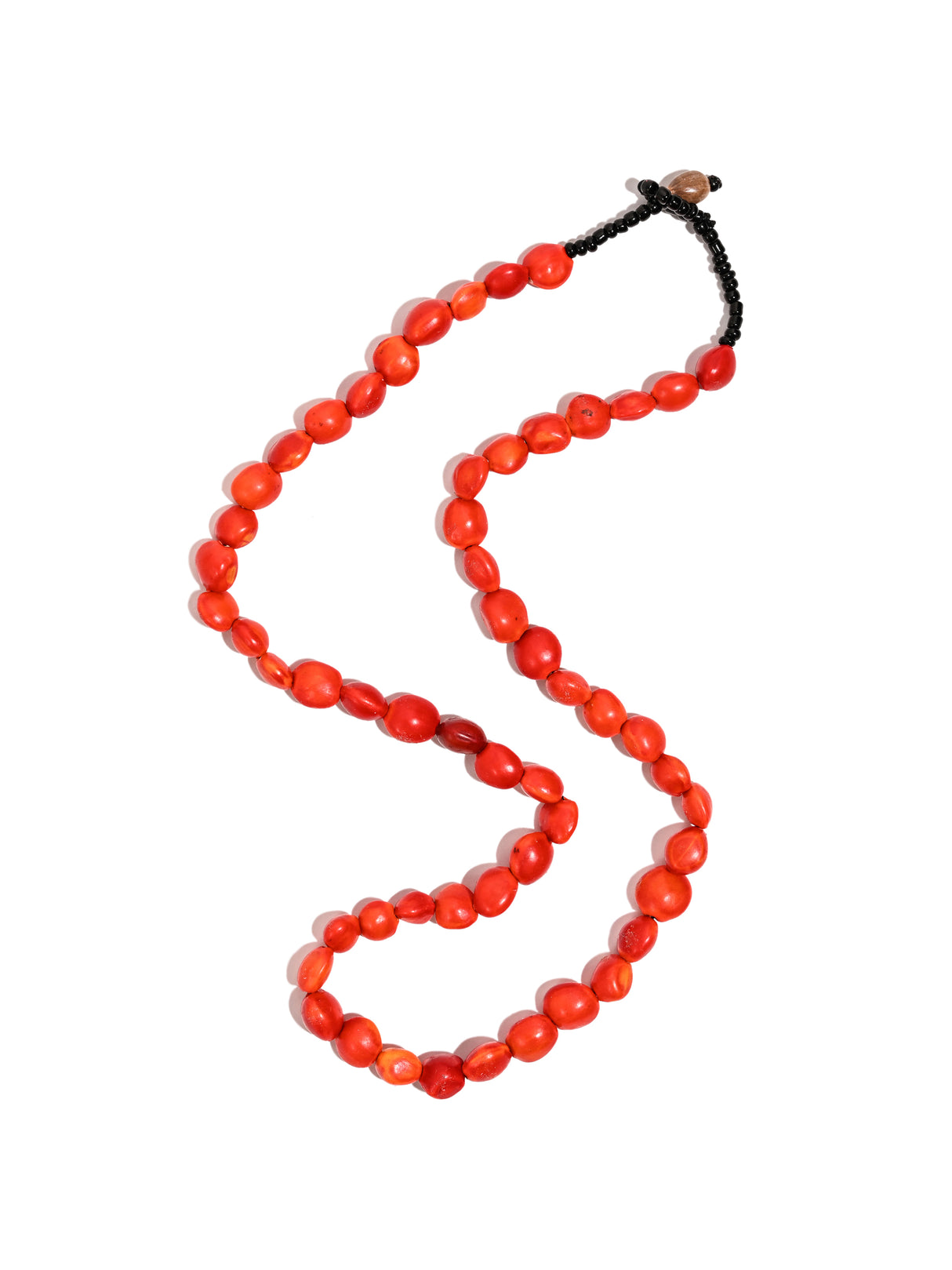 Shipibo Amazon Huayruro Seed Necklace | j0353