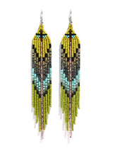 Turtle In The Clouds Beaded Earrings 1 | j0437