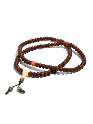 Tibetan Bodhi Seed Prayer Bead Mala - 108 Beads