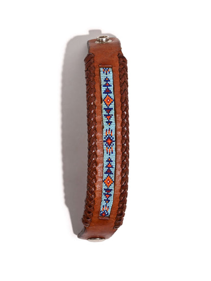 Artisan Leather Cuff Bracelet 4 | j0584