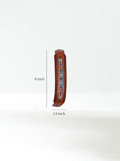 Artisan Leather Cuff Bracelet Dimension | j0584