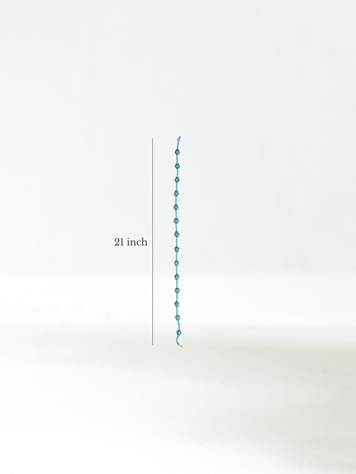 Turquoise Turtle Necklace Dimension | j0587