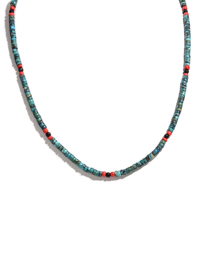 Heishi Collection: Artisan Made Fine Turquoise Necklace | j0601