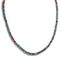 Heishi Collection: Artisan Made Fine Turquoise Necklace | j0601