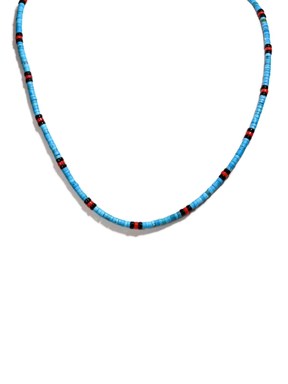Heishi Collection: Handcrafted Fine Turquoise Necklace 1 | j0594