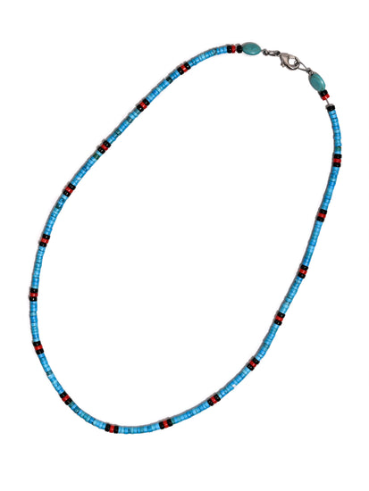 Heishi Collection: Handcrafted Fine Turquoise Necklace 2 | j0594