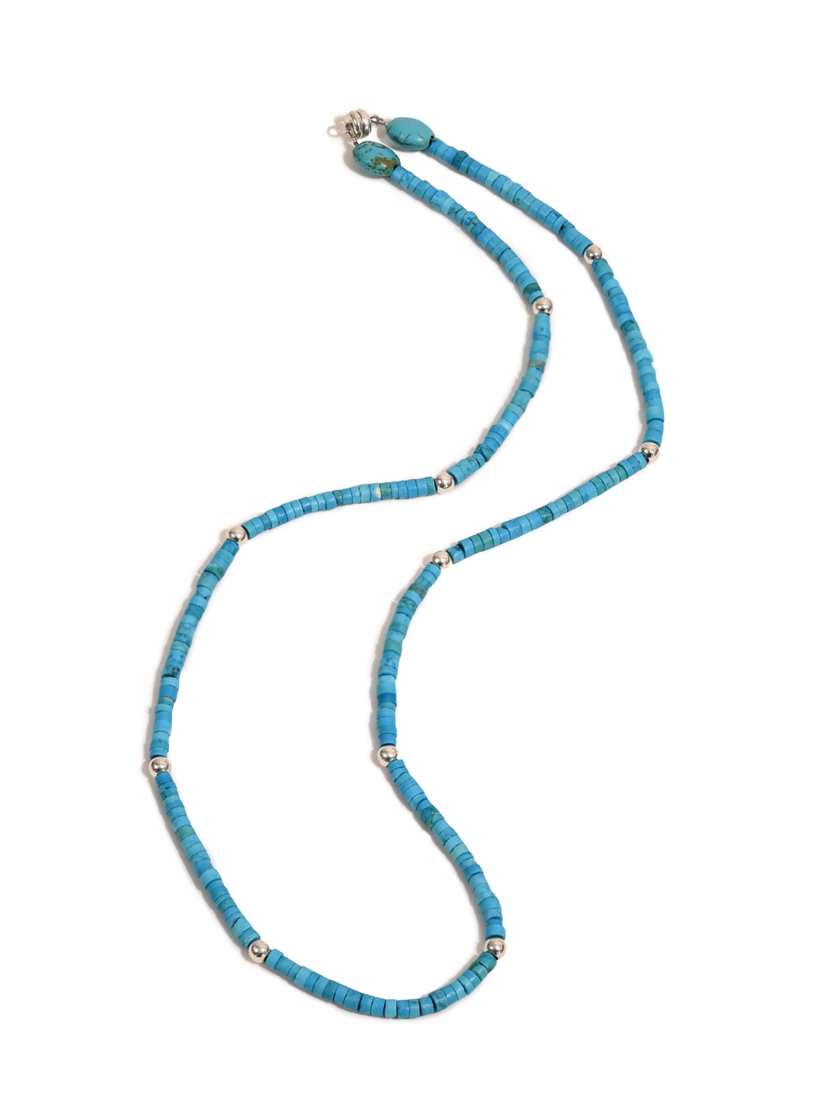 Heishi Collection: Handcrafted Fine Turquoise Necklace 2 | j0594