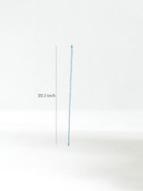 Heishi Collection: Handcrafted Fine Turquoise Necklace Dimension | j0594