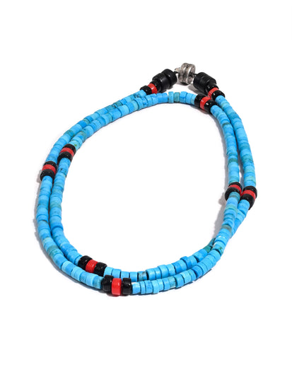 Heishi Collection: Fine Turquoise Necklace 3 | j0598