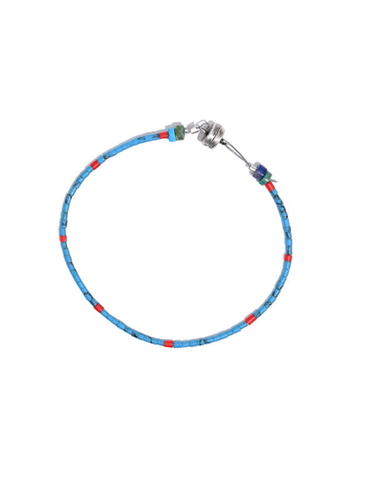 Heishi Collection: Artisan Hematite Composite Bracelet | j0599