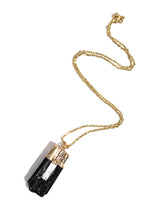 Bodyguard - Black Tourmaline & Selenite Pendant | j0600