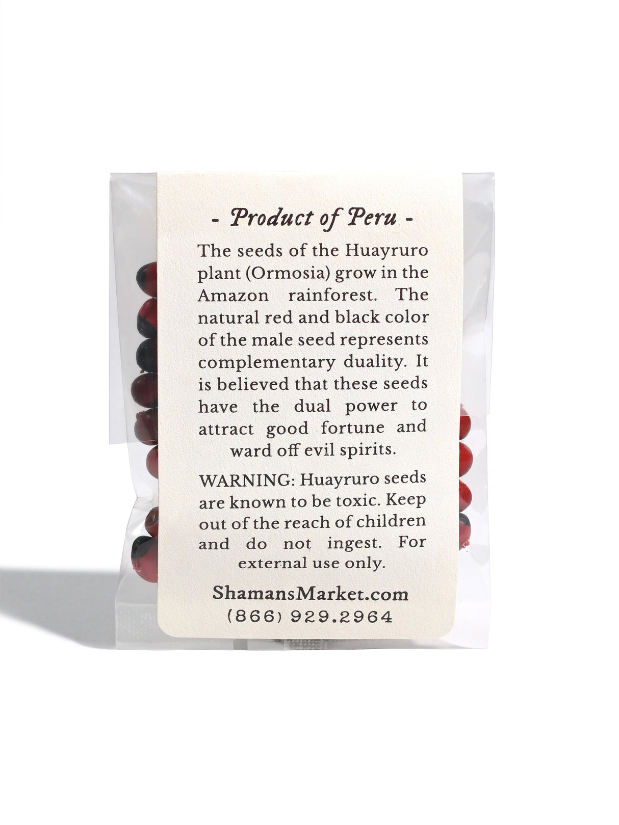 Huayruro Beads - Small 3 | jbs2
