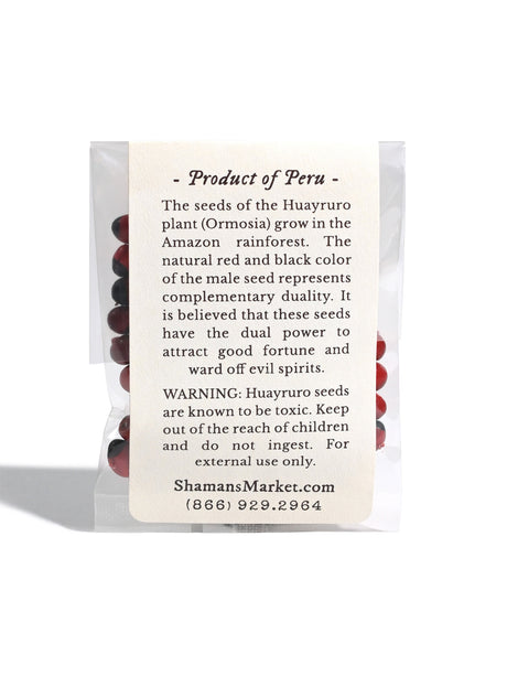 Huayruro Beads - Small 3 | jbs2