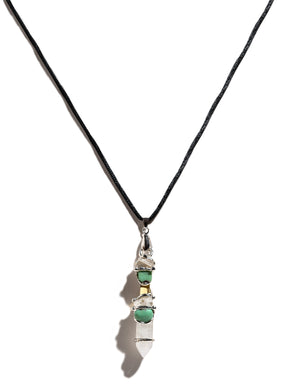 Hope Baby Wand Gemstone Pendant | js10-B28