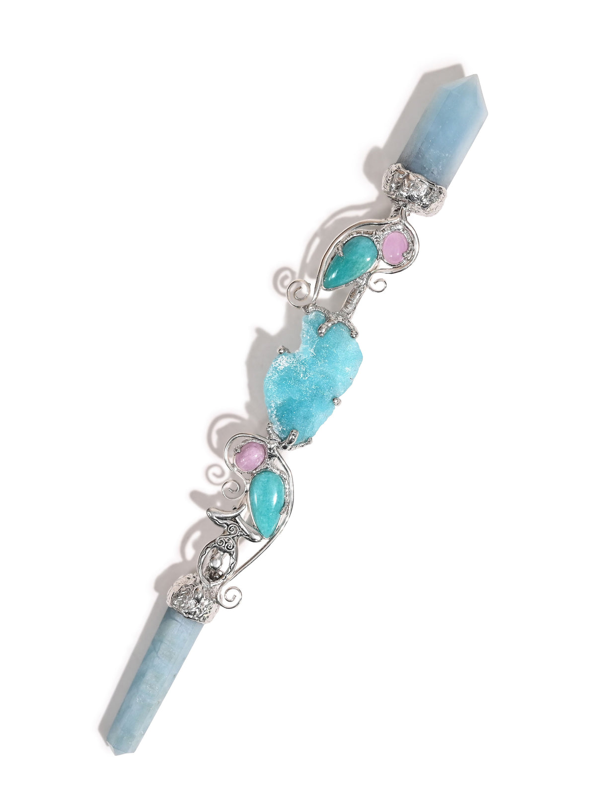 Hemimorphite Wand