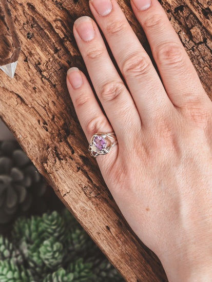 Amethyst Ring | js116