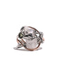 Danburite and Moldavite Ring 1 | js117
