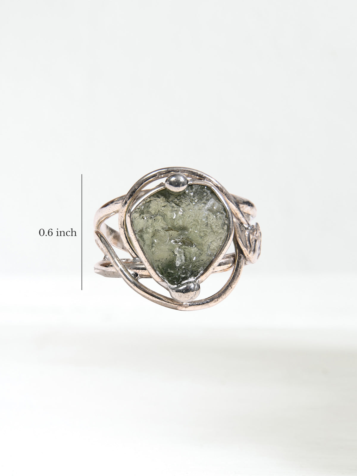 Moldavite Ring 1 | js117