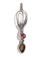 Quartz, Tourmaline, & Smoky Quartz Wandlet 1 | js118