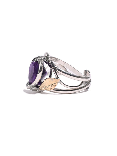 Amethyst Heart Ring 2 | js119