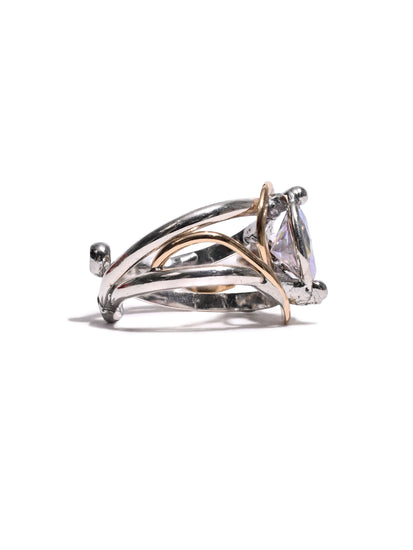 Faceted Angel Aura Ring 2 | js125