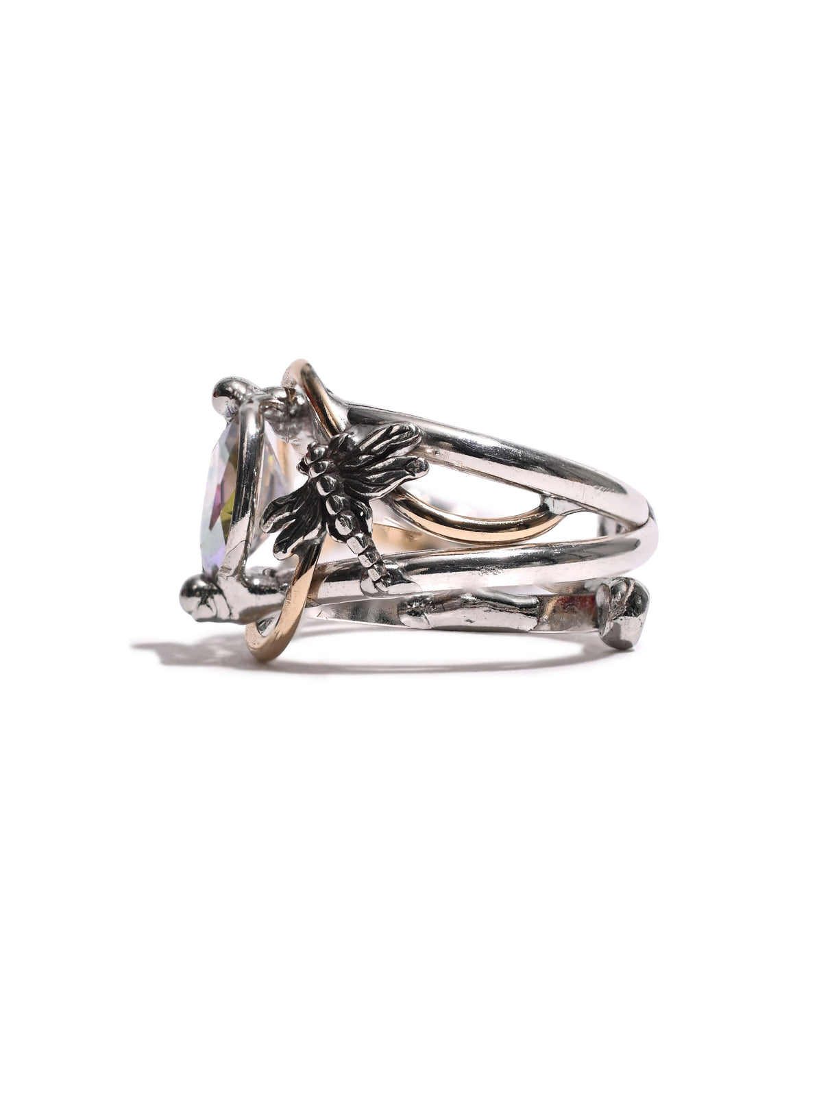 Faceted Angel Aura Ring 4 | js125