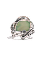 Mongolian Wind Agate Ring 3 | js126