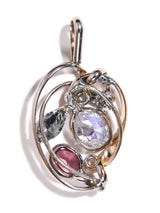 Faceted Angel Aura Pendant 1 | js129