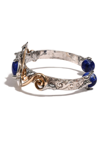 Pearl, Lapis, & Amethyst Bracelet 2 | js131